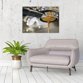 Obraz na szkle - espresso (70x50 cm)