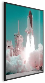 Plakat Nowa era 21x30 cm z ramą czarną bez marginesu ARTGEIST B