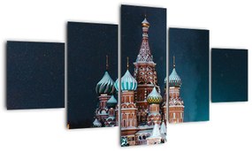 Obraz budowy w Rosji (125x70 cm)