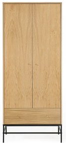 Szafa w dekorze dębu 80x190 cm Flora – Woodman