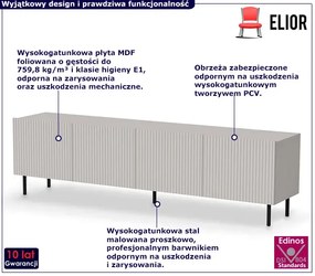 Kaszmirowa nowoczesna szafka RTV K9-N51