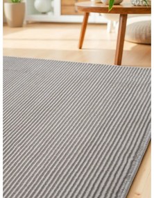 Szaro-kremowy chodnik 80x240 cm Perles Dolomite – Elle Decoration