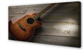 Duży obraz na płótnie Klasyczna Gitara Akustyczna