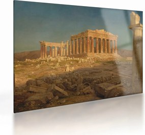 Obraz na szkle - Frederic Edwin Church, The Parthenon, reprodukcje (70x50 cm)