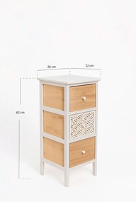 Solany wska Kirota 3 szuflady