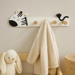 Wieszak do pokoju dziecięcego MINI ZOO, 35,5 x 6,5 x 10 cm