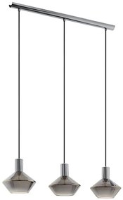 Eglo 97424 - Żyrandol na lince PONZANO 3xE27/60W/230V