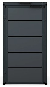 Zabudowa śmietnikowa 120L jednokomorowa, antracyt