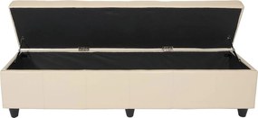 Skrzynia do przechowywania Kriens XXL,  kremowa