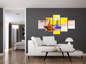 Obraz - Obraz statku (125x70 cm)