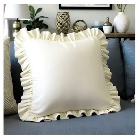Poszewka na poduszkę z mieszanki bawełny 40x40 cm Ruffled – Mila Home