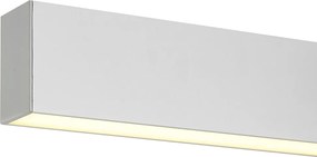 Lampa wisząca biała z LED z 3-stopniową regulacją jasności 2700-4000K z przełącznikiem DIP - Keane