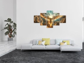 Obraz - Mitologia anielska (125x70 cm)