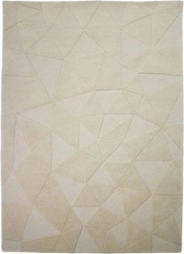 Beżowy wełniany dywan tkany ręcznie 200x290 cm Shard – Flair Rugs
