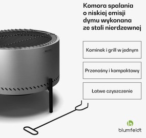Blumfeldt Ignite Pure Palenisko ogrodowe Ø53 cm