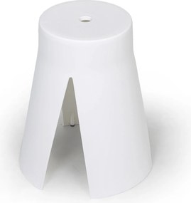 Plastikowy stołek RIKO, biały