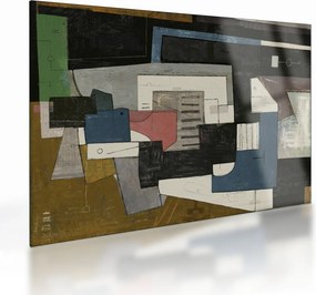 Obraz na szkle - Abstrakcja, kubizm (70x50 cm)
