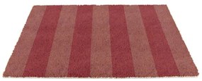 Wycieraczka z włókna kokosowego 40x60 cm Pink Stripe – Artsy Doormats
