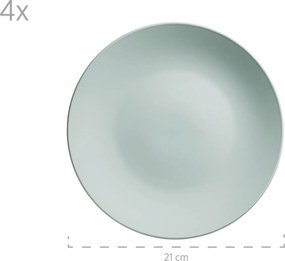 Mäser Zestaw naczyń stołowych 16 szt. PASTELSELECTION – mentolowy