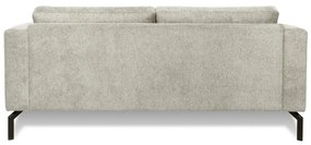 Beżowa sofa z tkaniny szenilowej 165 cm Gomero – Scandic
