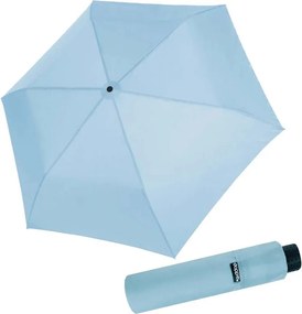 Doppler Fiber Havanna Ice Blue damski składany parasol