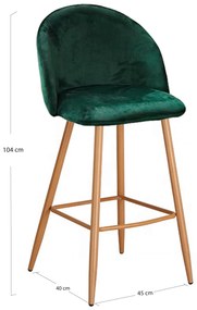 Aksamitny stoek Vint