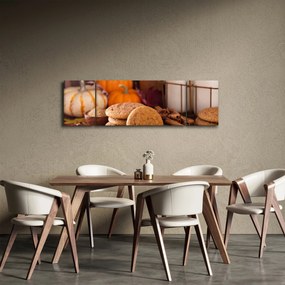 Obraz - Jesienne ciasteczka (170x50 cm)