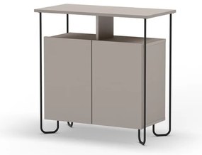 Szarobeżowa szafka 80x80 cm Dilly – Marckeric