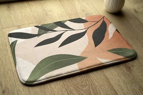 Dywanik antypoślizgowy do łazienki Dywanik antypoślizgowy do łazienki Tropikalna abstrakcja