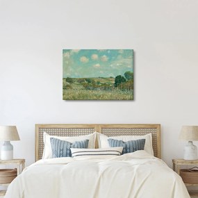 Obraz - Alfred Sisley,  Meadow, reprodukcje (70x50 cm)