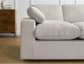 Beżowy sztruksowy narożnik Belair – Bobochic Paris