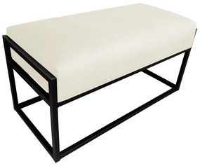 Ławka KAYA LOFT MG50 pufa podnóżek metal