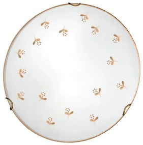 Kolarz 731.11.4.160- Kinkiet NONNA 1xE27/60W/230V, śr. 30 cm, w kształcie kwiatu, różowe złoto