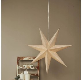 Eglo 411556 - Dekoracja bożonarodzeniowa ÉTOILE Gwiazda 1xE14/25W/230V 60 cm beżowa