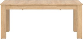 Stół Rozkładany Prostokątny do Jadalni MELD 112-178 cm Dąb nagano Skandynawski