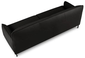 Czarna skórzana sofa Windsor &amp; Co Sofas Neso, 235x90 cm
