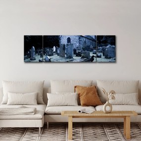 Obraz - Ciemna noc (170x50 cm)