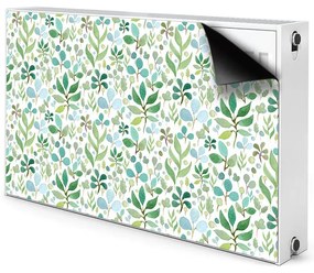 Maskownica dekoracyjna grzejnika Zielone liście