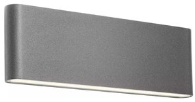 Redo 90452 - Zewnętrzna oprawa ścienna LED KLIPPE LED/24W/230V IP54 antracyt