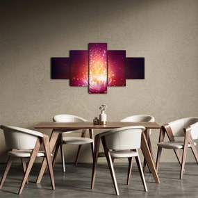 Obraz kwiatu lotosu (125x70 cm)