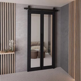 Drzwi Przesuwne QUDIO M8 Czarny 80