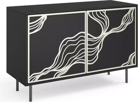 Komoda Gambia 110 cm – nowoczesna, elegancka, glamour