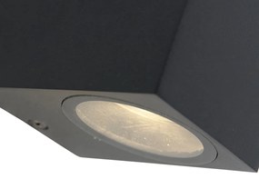 Zewnetrzna Zestaw 3 inteligentnych lamp ściennych czarnych GU10 50mm IP44 - Baleno Nowoczesny Oswietlenie zewnetrzne