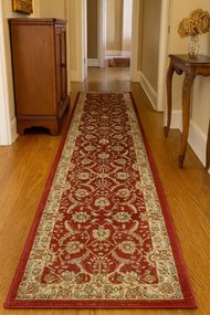 Czerwony chodnik na metry w klasyczny wzór Z5-N96