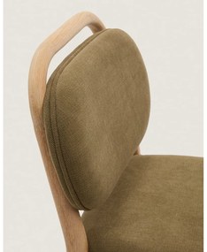 Hoker w kolorze khaki (wysokość siedziska 66 cm) Helda – Kave Home