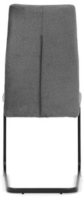 Zestaw krzeseł do jadalni DCL-X7018 GREY2, 4 szt.