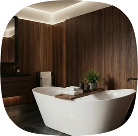 Lustro ścienne LED 70x70cm TOP