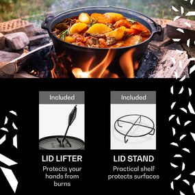 Klarstein Galloway 5.8 Garnek żeliwny