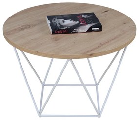 Skandynawski stolik kawowy dąb artisan - Tympa 5X