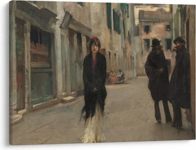 Obraz - John Singer Sargent, Street in Venice, reprodukcje (70x50 cm)